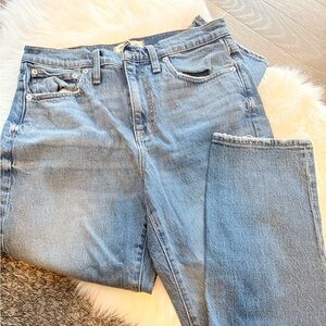 Madewell Light Blue the high rise slim boyfriend